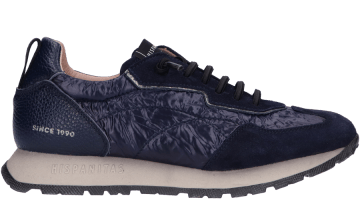 Blauw combi Hispanitas Kansas HI254209 Midnight dames sneaker.