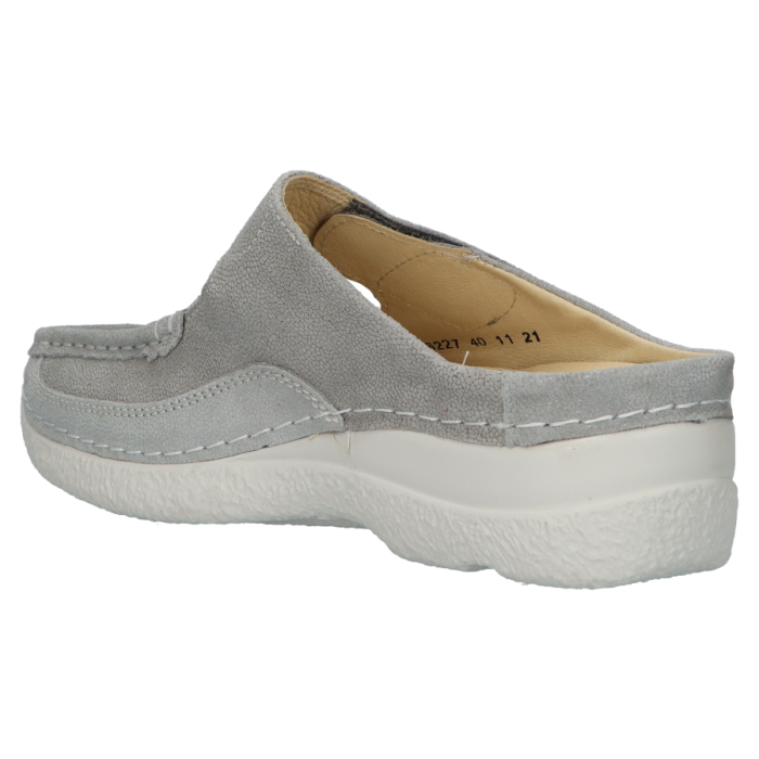 Wolky 0622715 Roll Slipper Caviar 206 Light-grey